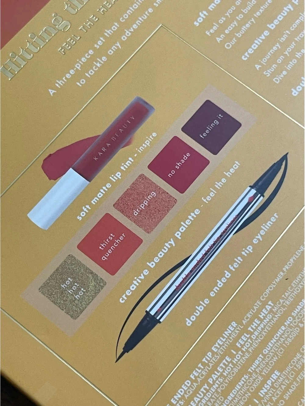 Brand New Kara Beauty “Hitting the Outdoors – Feel the Heat Edition